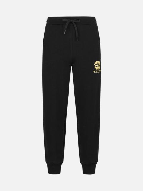 EVISU Kamon and Evisu Foil Print Straight Fit Sweatpants
