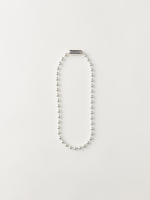 Ambush BALL CHAIN SHORT NECKLACE L
