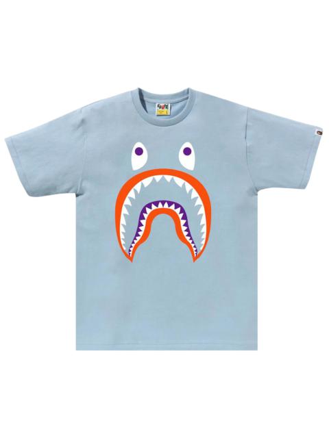 BAPE Colors Shark Ponr Tee 'Sax'