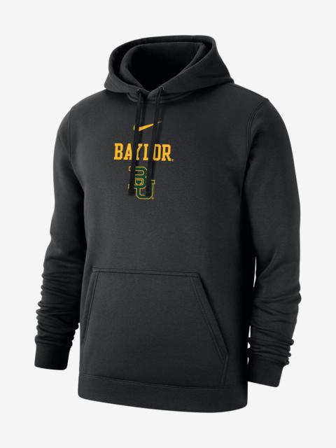 Baylor Club Fleece Nike Men's College Hoodie