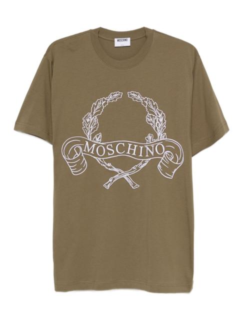 Moschino laurel wreath-print T-shirt