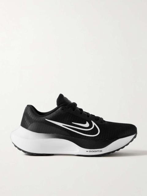 Nike Zoom Fly 5 rubber-trimmed mesh sneakers