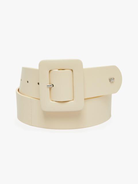 Max Mara Nappa leather belt