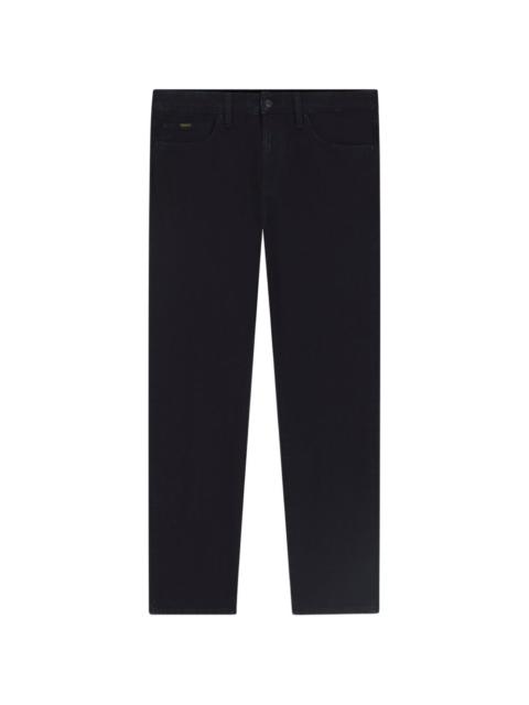 BOSS tonal stitching slim-fit jeans