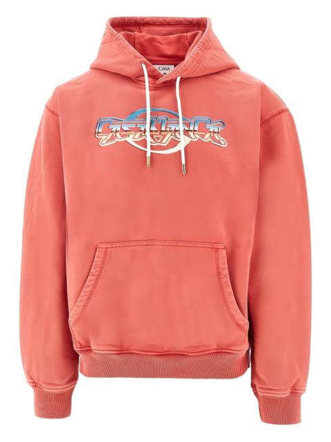 CASABLANCA logo-print hoodie