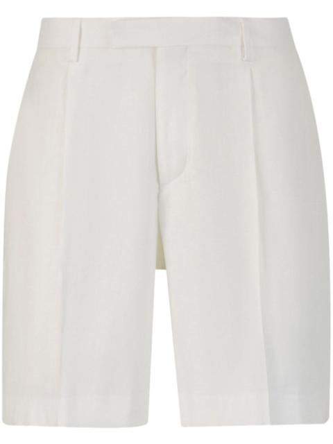LARDINI pleat-detail shorts