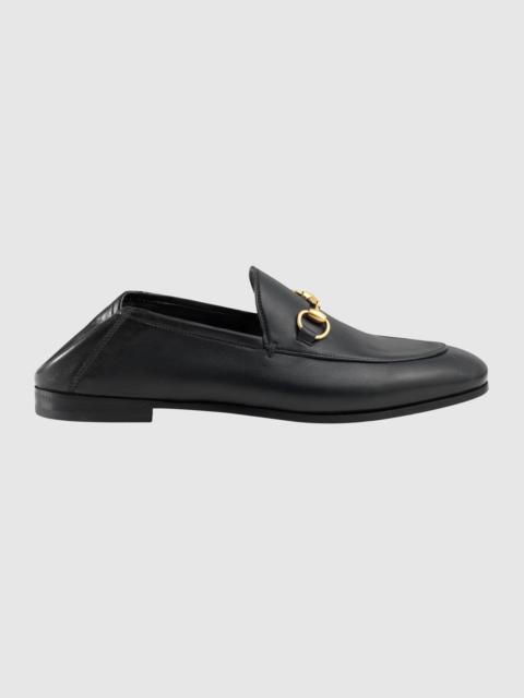 Women's leather Horsebit loafer