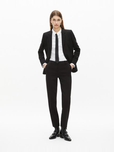 The Kooples BLACK CRÊPE SUIT JACKET STRUCTURED SHAPE