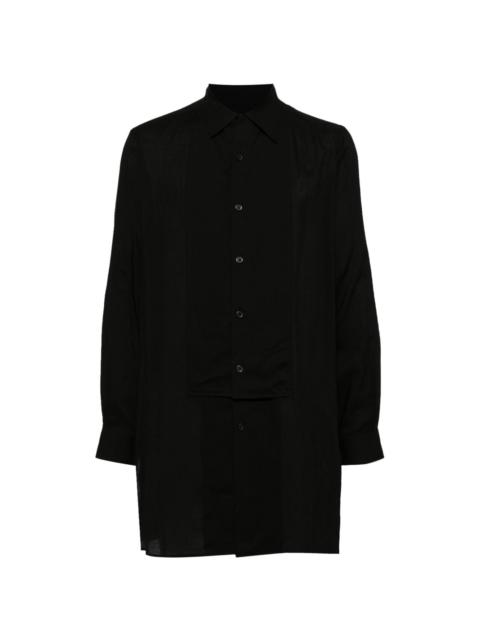 Yohji Yamamoto double front placket shirt
