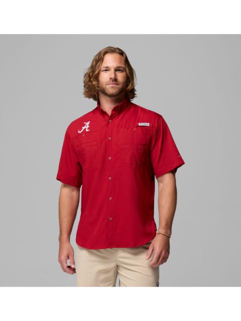 Columbia Men's Collegiate PFG Tamiami Short Sleeve Shirt - Alabama