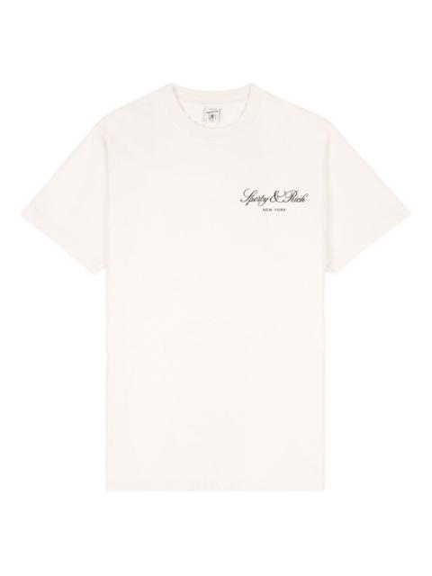 Sporty & Rich Vendome logo T-shirt