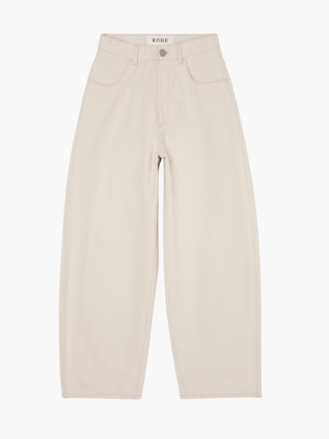 RÓHE BERBER BARREL LEG DENIM