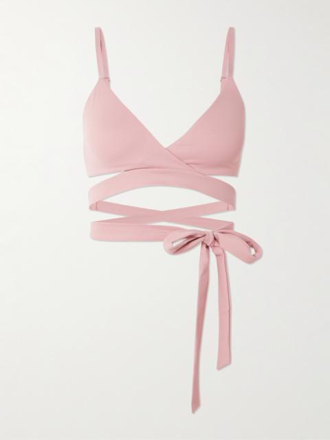 SKIMS + Nike Wrap Front Bra