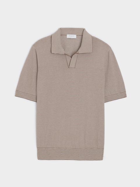 TODD SNYDER Italian Cotton Montauk Sweater Polo