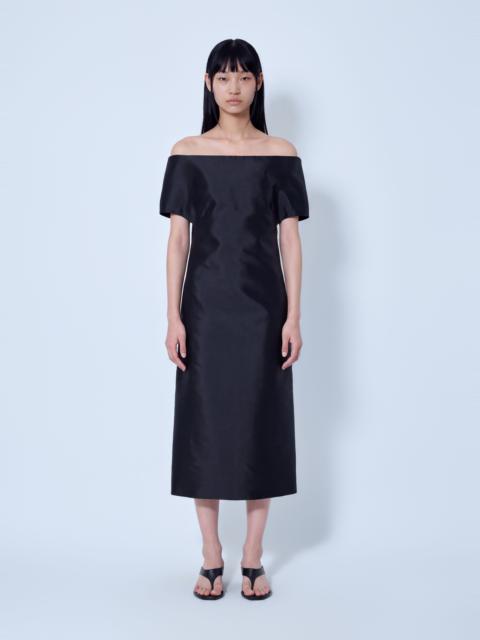Jil Sander Off-Shoulder Midi Dress
