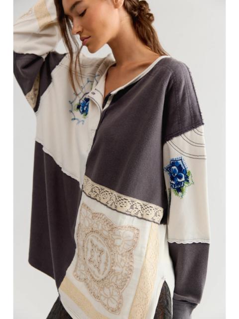FREE PEOPLE We The Free Attic Craft Polo