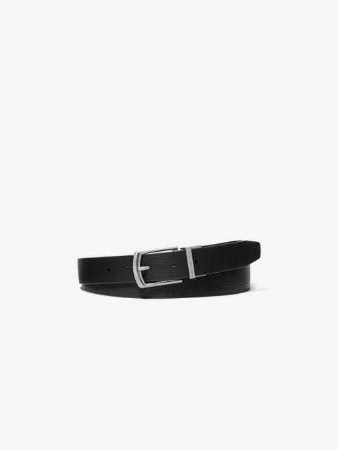 MICHAEL KORS Reversible Leather Belt