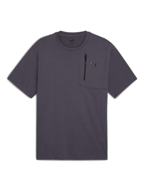 PUMA PUMA 오픈로드 Relaxed Fit T-Shirt 'Galactic Grey' 681651-69