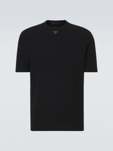 Prada Logo cotton T-shirt