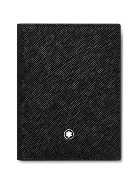 Montblanc Sartorial Leather Bifold Card Holder in Black at Nordstrom