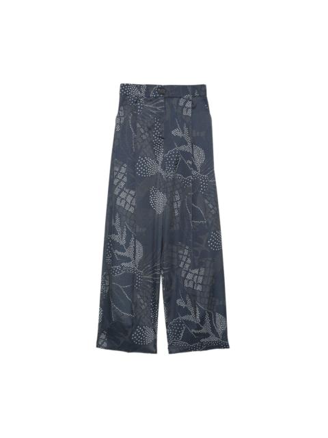 EMPORIO ARMANI Printed trousers