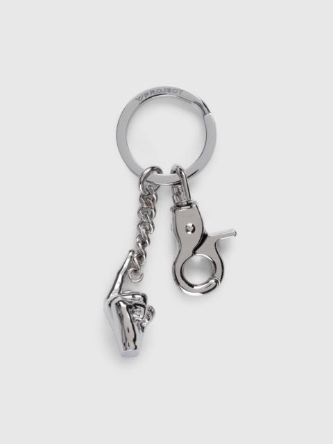 Y/Project Y/Project – Mini Fuck You Keyring Silver