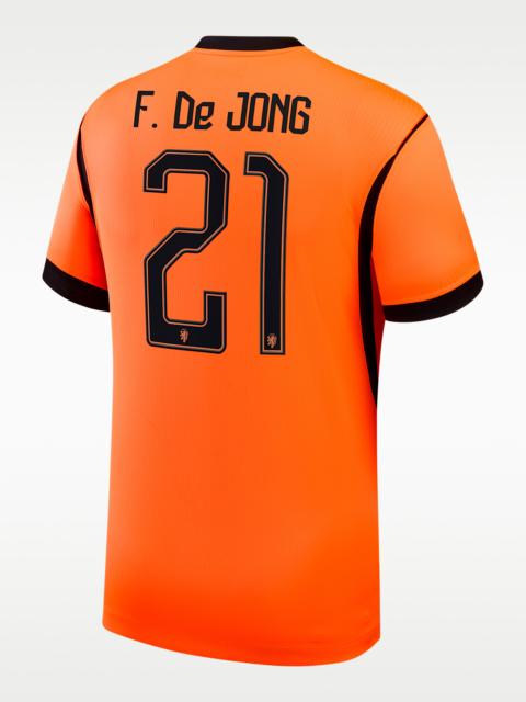 Nike Frenkie de Jong Netherlands National Team 2026 Stadium Home Men's Nike Dri-FIT Soccer Jersey