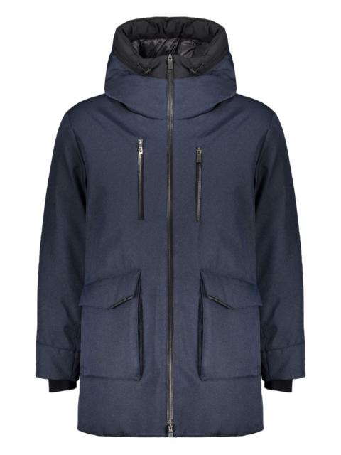Herno hooded zip coat