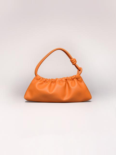 Nanushka VALERIE - Vegan nappa knotted handle bag - Orange