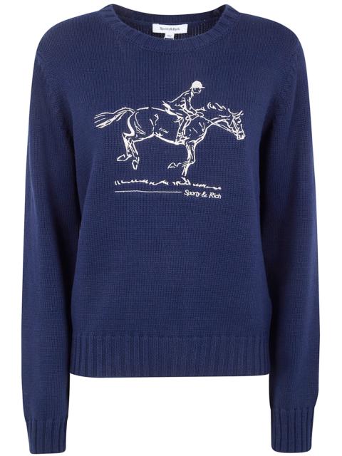 "Horse" Knitted Sweater