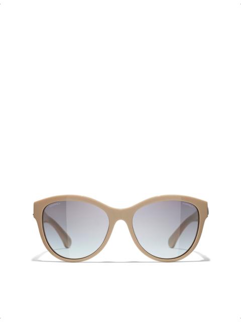 CHANEL Pantos-frame sunglasses