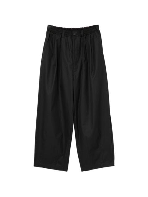 Comme des Garçons Homme cotton wide-leg trousers