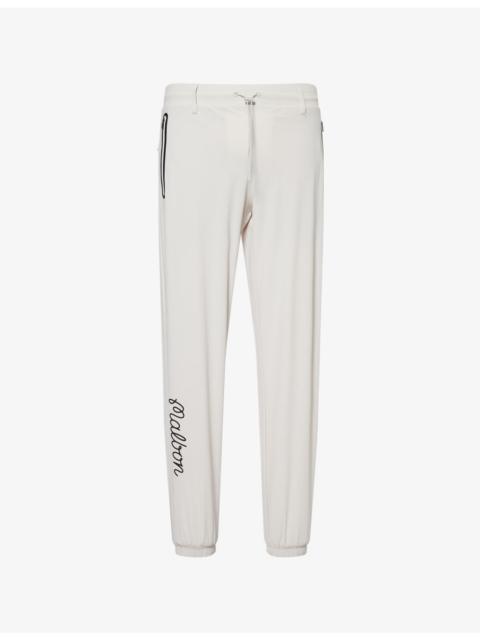 malbon Tech Logo-print Shell Track Bottoms