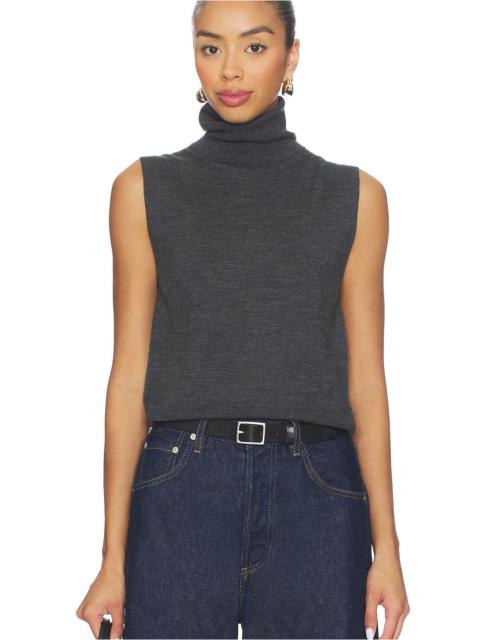 LESET James Sleeveless Turtleneck