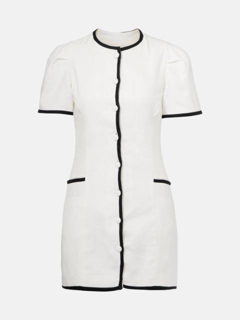 FAITHFULL Jane linen minidress