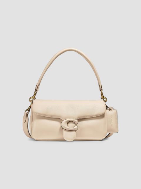 COACH Women's Pillow Tabby 26 Leather Shoulder Bag - Ivory