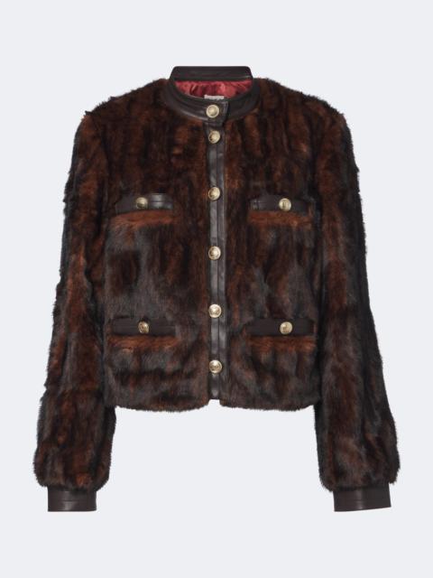RIXO Jina cropped jacket