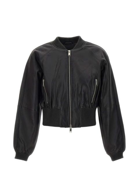 HERSKIND Dario elasticated leather jacket