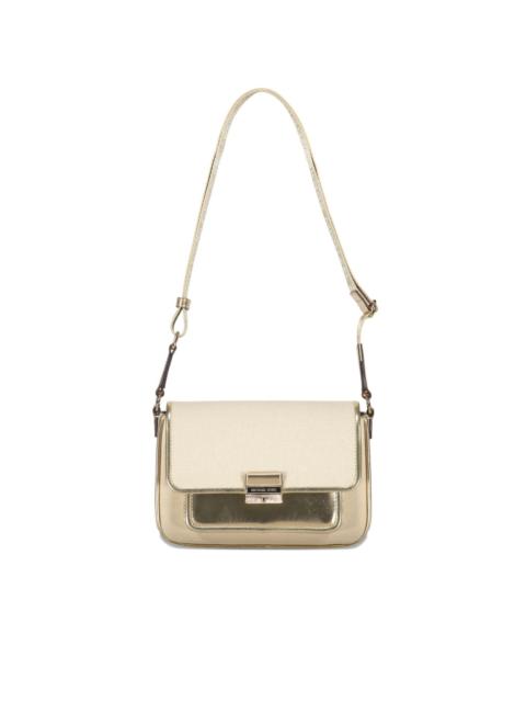 MICHAEL KORS Bradshaw metallic-panel flap shoulder bag