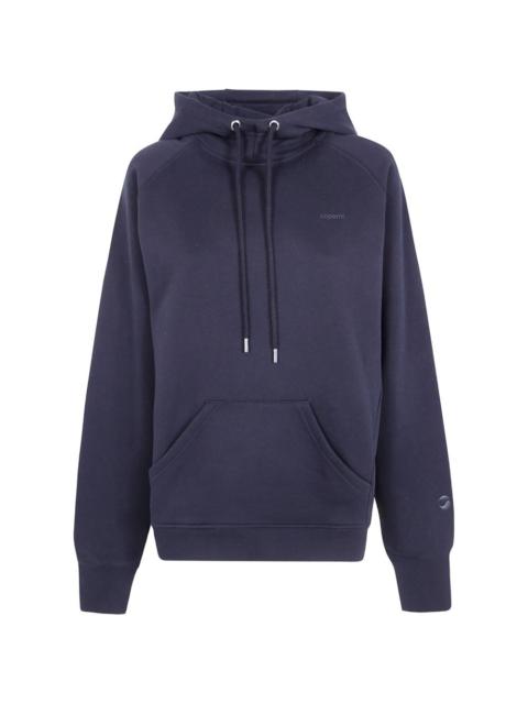 COPERNI logo-print raglan-sleeve hoodie