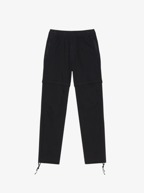 Givenchy TWO IN ONE DETACHABLE ZIP OFF PANTS IN LIGHT DENIM
