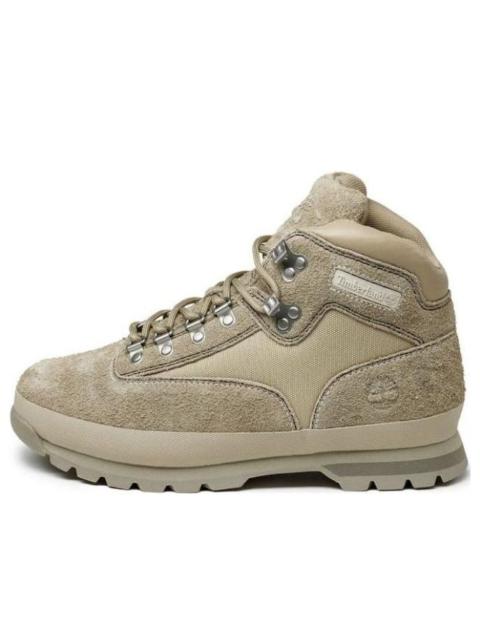 Timberland Timberland x Nonnative Euro Hiker Leather and Fabric Mid Hiker 'LT Beige Suede' TB0A68A7X19