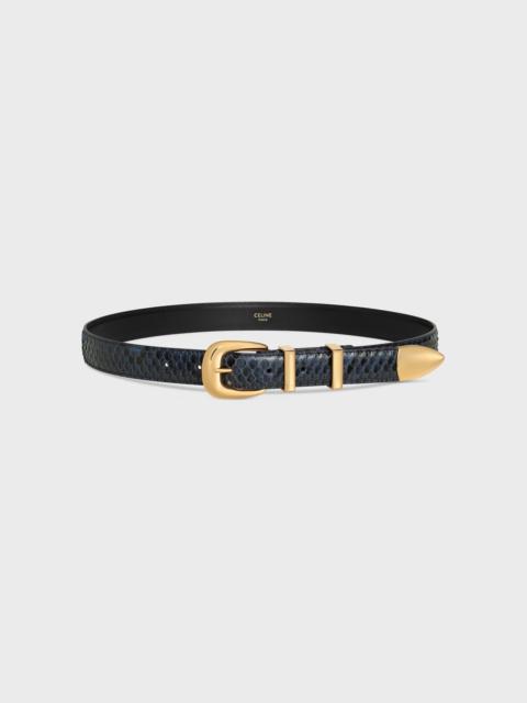 MEDIUM 25MM WESTERN BELT IN PYTHON