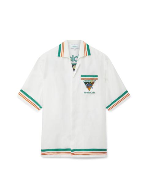 Tennis Club Icon Silk Shirt