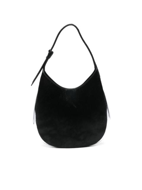 BENEDETTA BRUZZICHES silver-tone trim shoulder bag