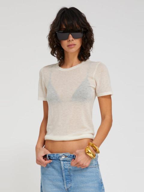SPRWMN RAYON FRENCH TERRY CLASSIC TEE