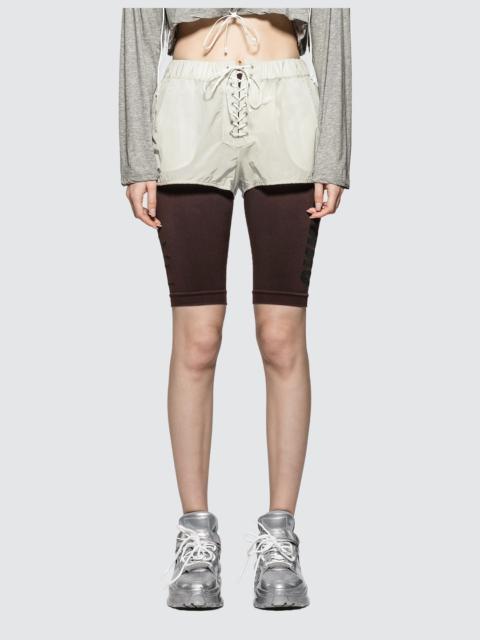 Unravel LACE-UP SHORTS