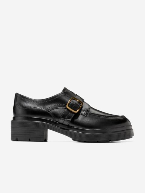 COLE HAAN Women's Carlitta Monk Strap Lug Oxfords