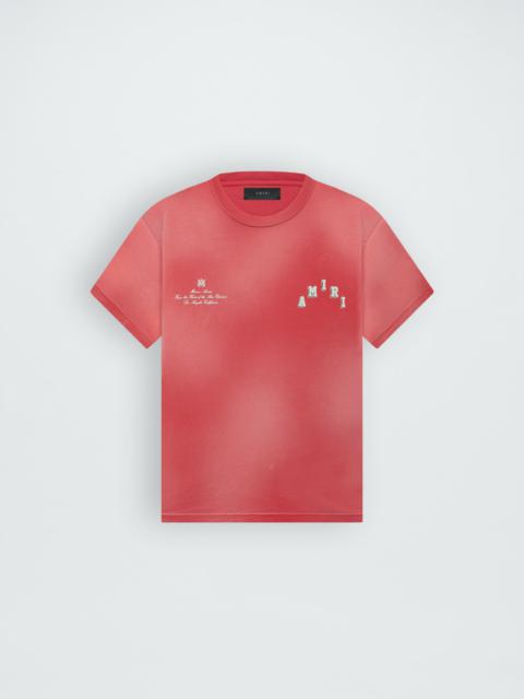AMIRI VINTAGE COLLEGIATE TEE
