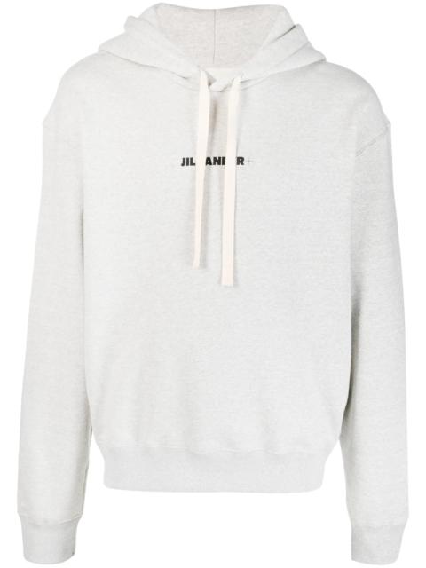Jil Sander Logo-print Cotton Hoodie